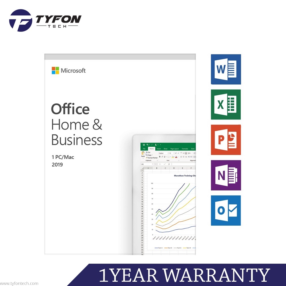 Microsoft Office 2019 Home and Business Retail Package